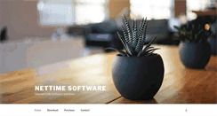 Desktop Screenshot of nettimesoftware.com