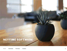 Tablet Screenshot of nettimesoftware.com